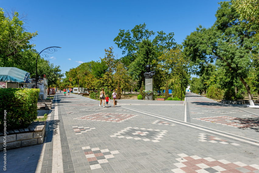 Парк Шевченко в Геническе